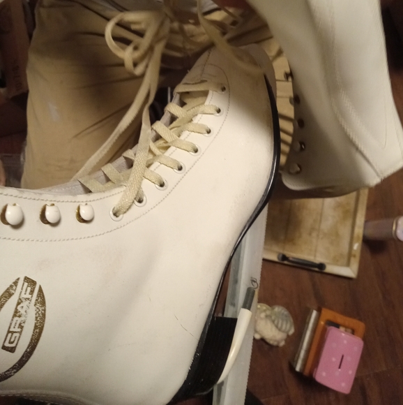 Graf women's ice dancing/skating shoe - Picture 4 of 11